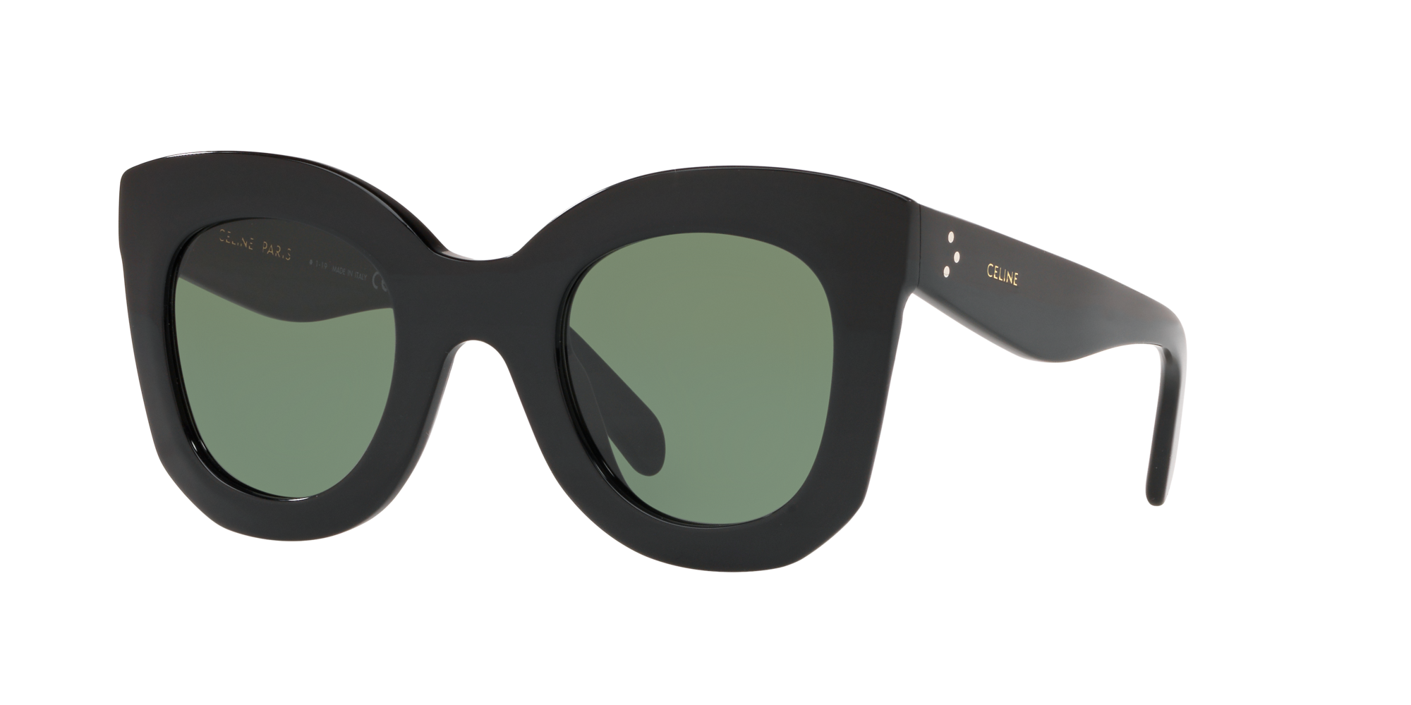Celine CL4005IN Nero e Verde - Occhiali da Sole 192337010897 | Salmoiraghi  e Viganò