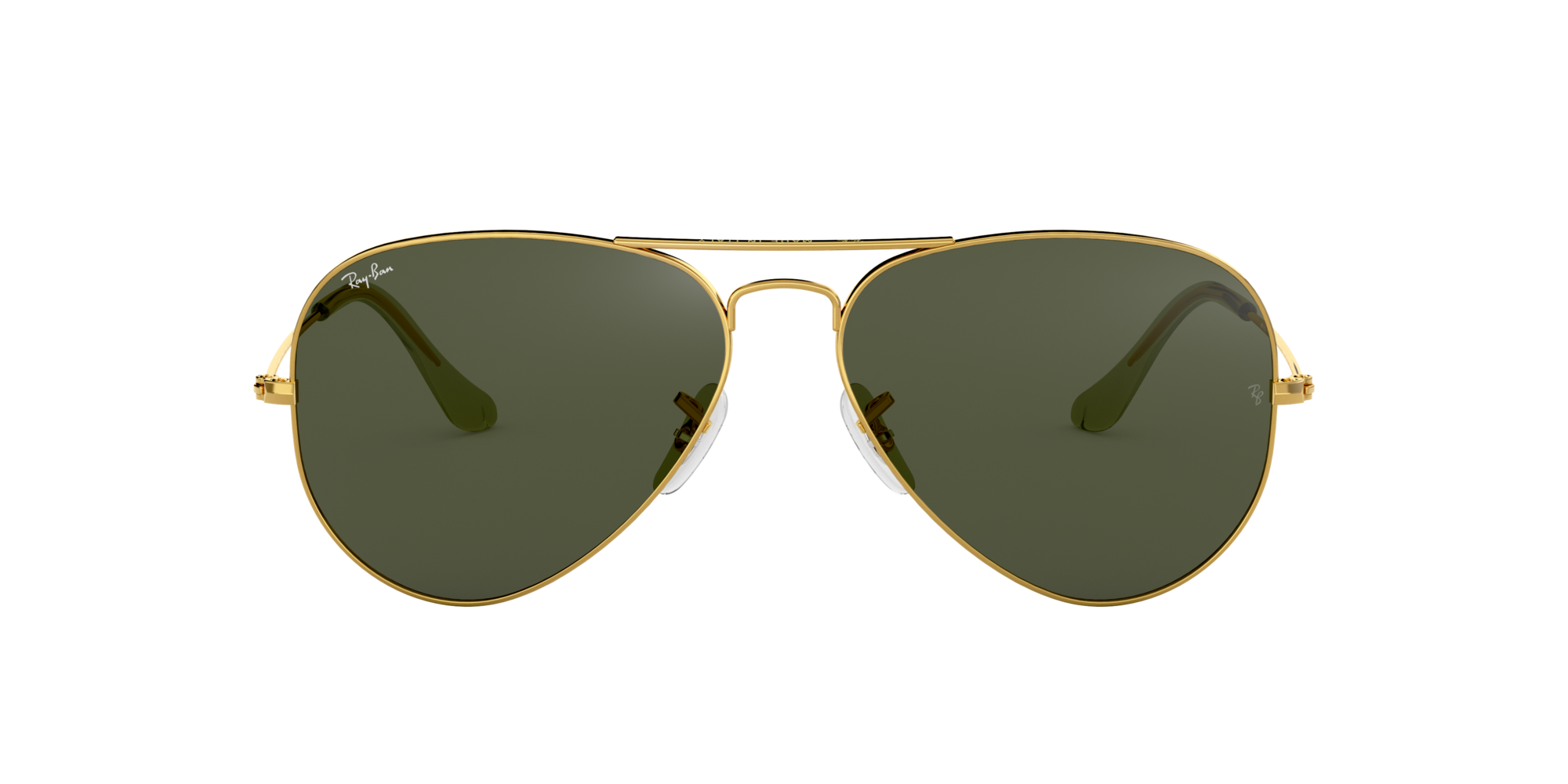 Ray-Ban RB3025 AVIATOR CLASSIC Nero e Verde - Occhiali da Sole 805289628231  | Salmoiraghi e Viganò