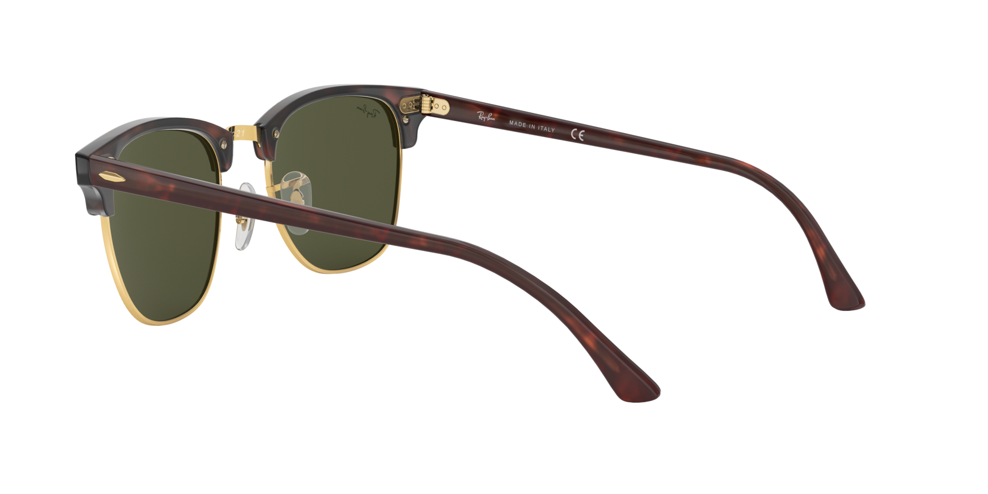 Ray-Ban RB3016 CLUBMASTER CLASSIC Tartarugato e Verde - Occhiali da Sole  805289653660 | Salmoiraghi e Viganò