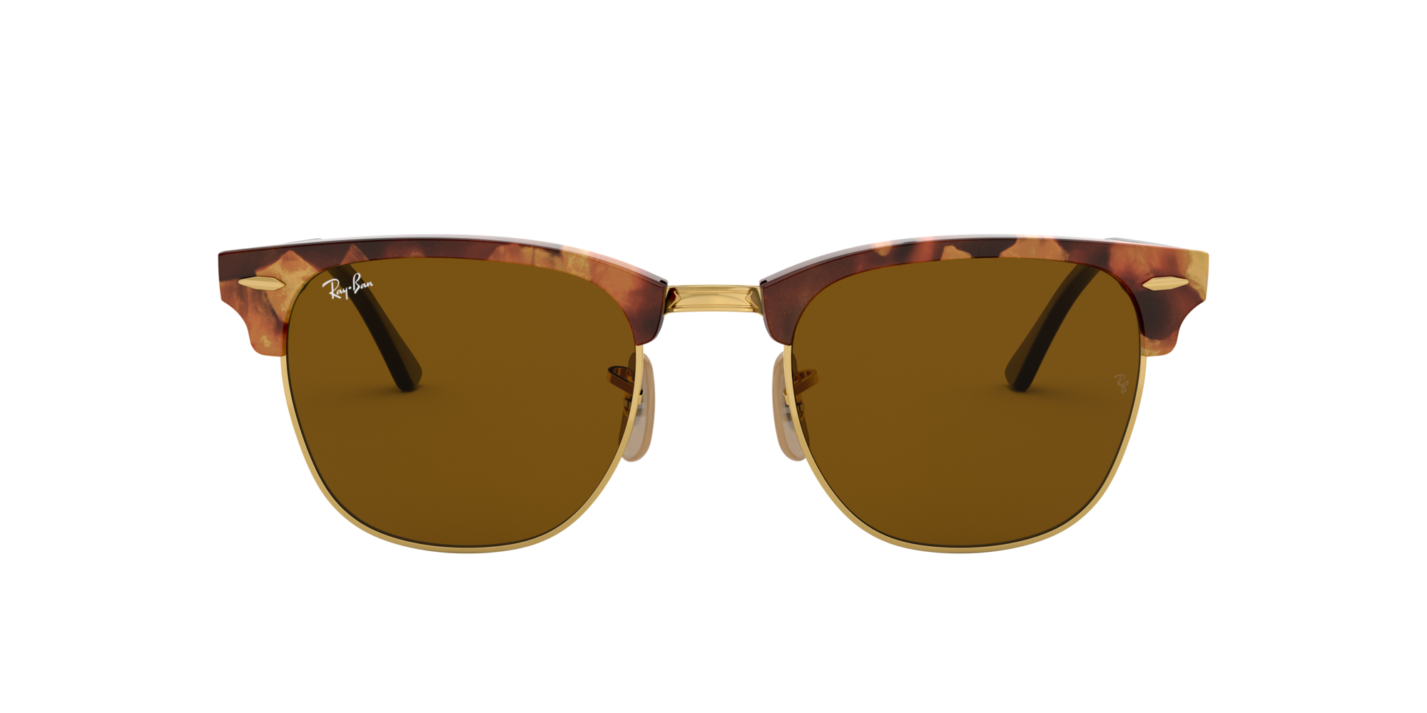 Ray-Ban RB3016 CLUBMASTER FLECK Tartarugato e Marrone - Occhiali da Sole  8053672346190 | Salmoiraghi e Viganò