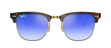 Clubmaster flash hotsell lenses gradient