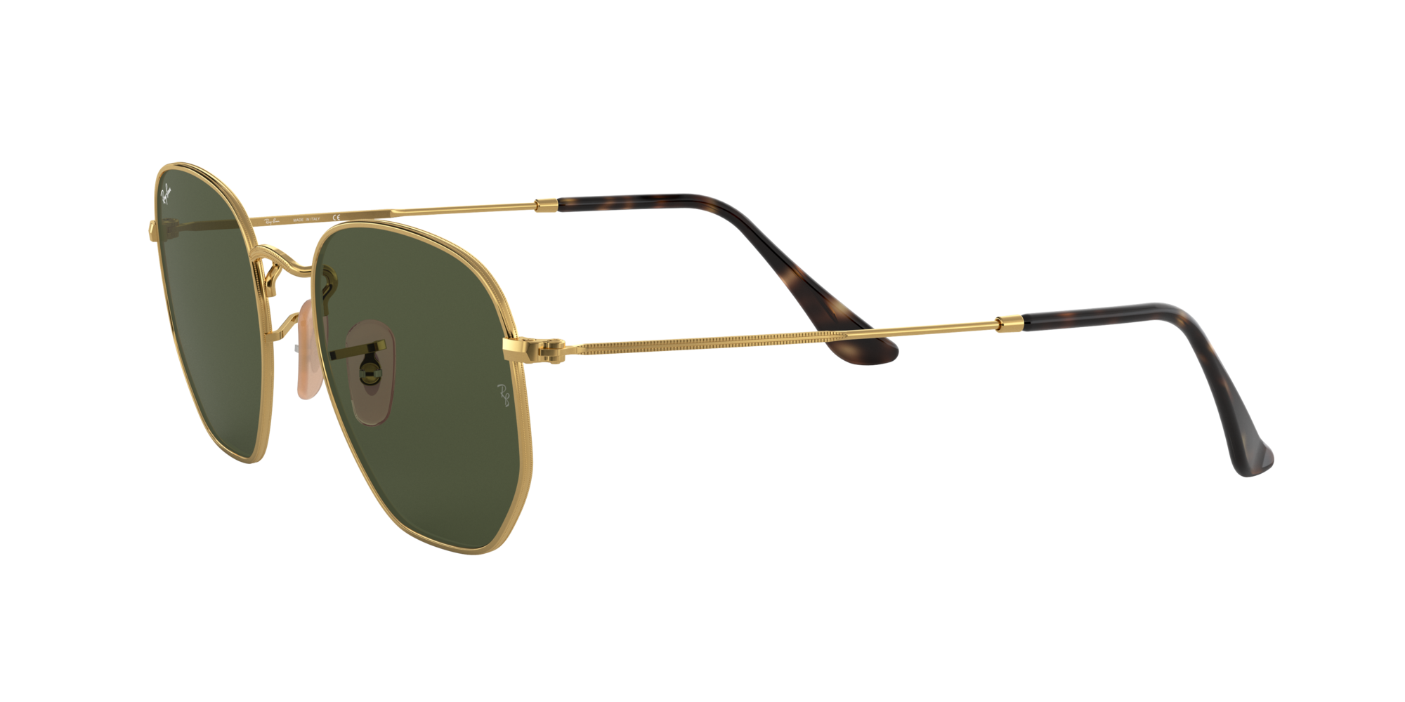 ray ban hexagonal misure