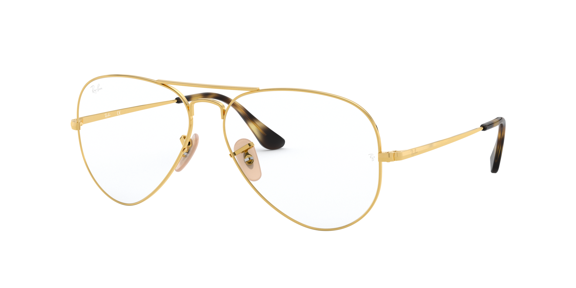 ray ban aviator trasparenti