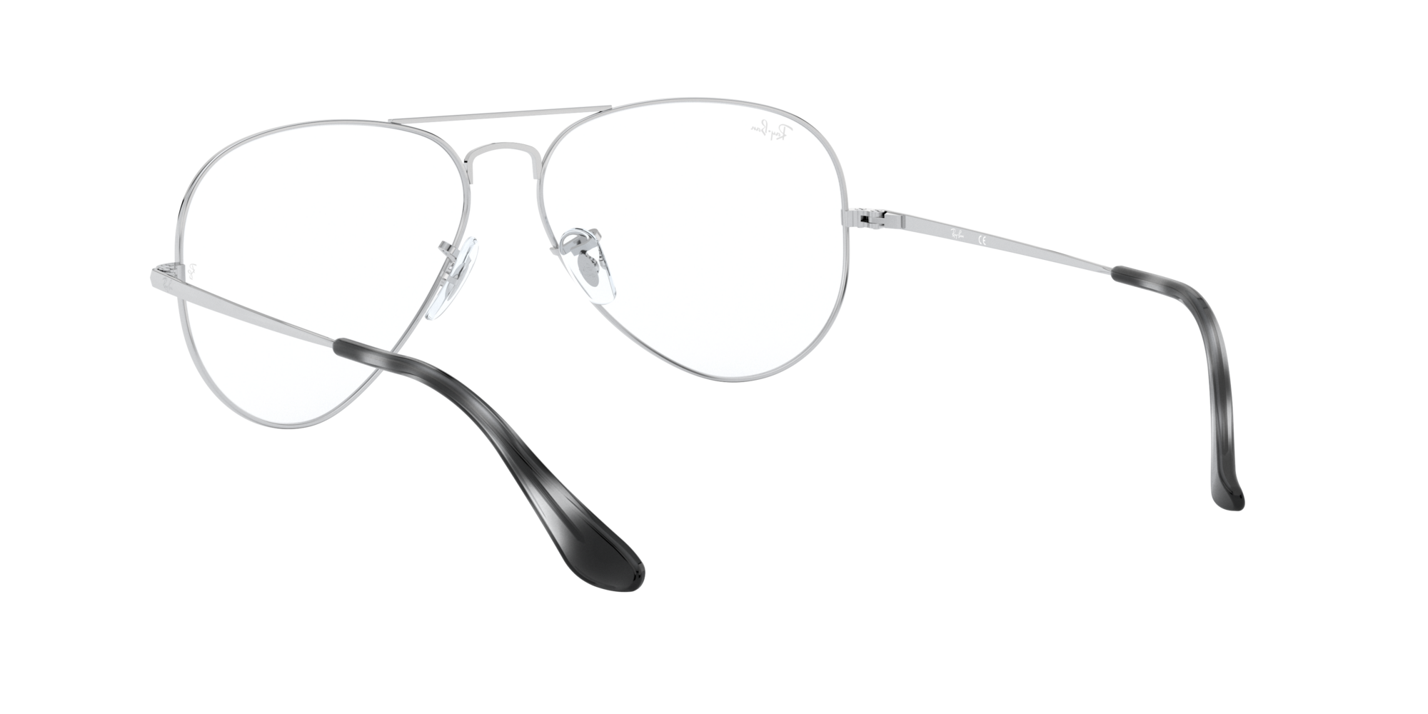 Ray-Ban RB6489 Aviator Optics Argento - Occhiali da Vista 8053672741872 |  Salmoiraghi e Viganò