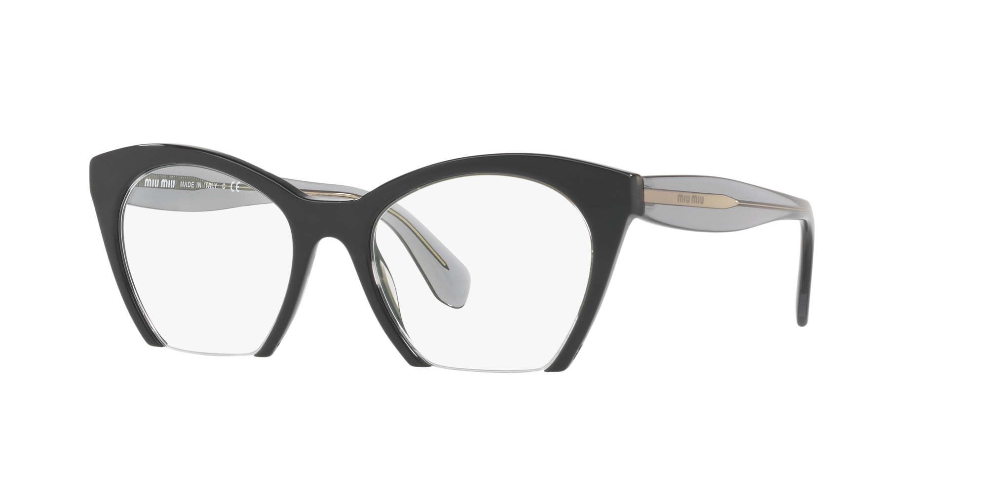 Miu Miu MU 03QV CORE COLLECTION Nero - Occhiali da Vista 8053672827361 |  Salmoiraghi e Viganò
