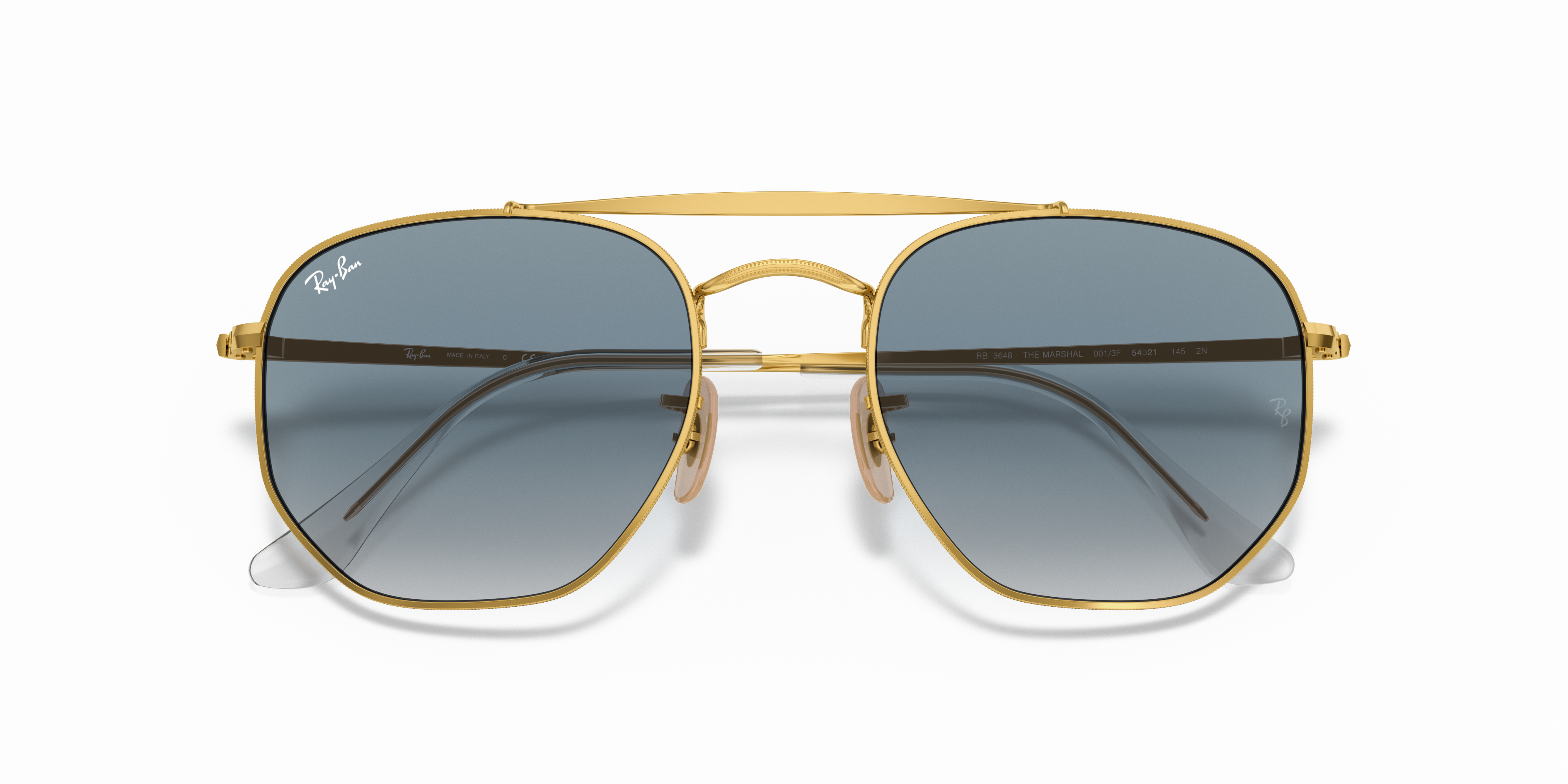 Ray-Ban RB3648 MARSHAL Oro e Blu - Occhiali da Sole 8053672828078 |  Salmoiraghi e Viganò