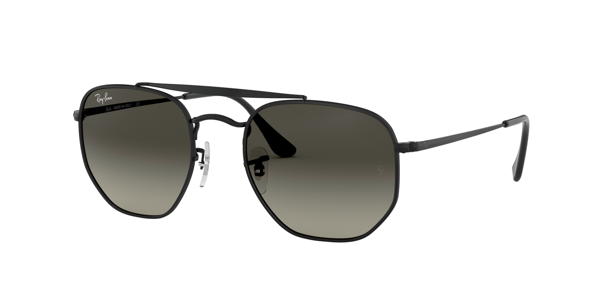 Ray-Ban RB3648 MARSHAL Nero e Grigio - Occhiali da Sole 8053672828085 |  Salmoiraghi e Viganò