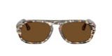 Marrone ambrato/pirate black