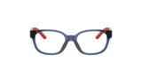 Blu navy lucido/rosso