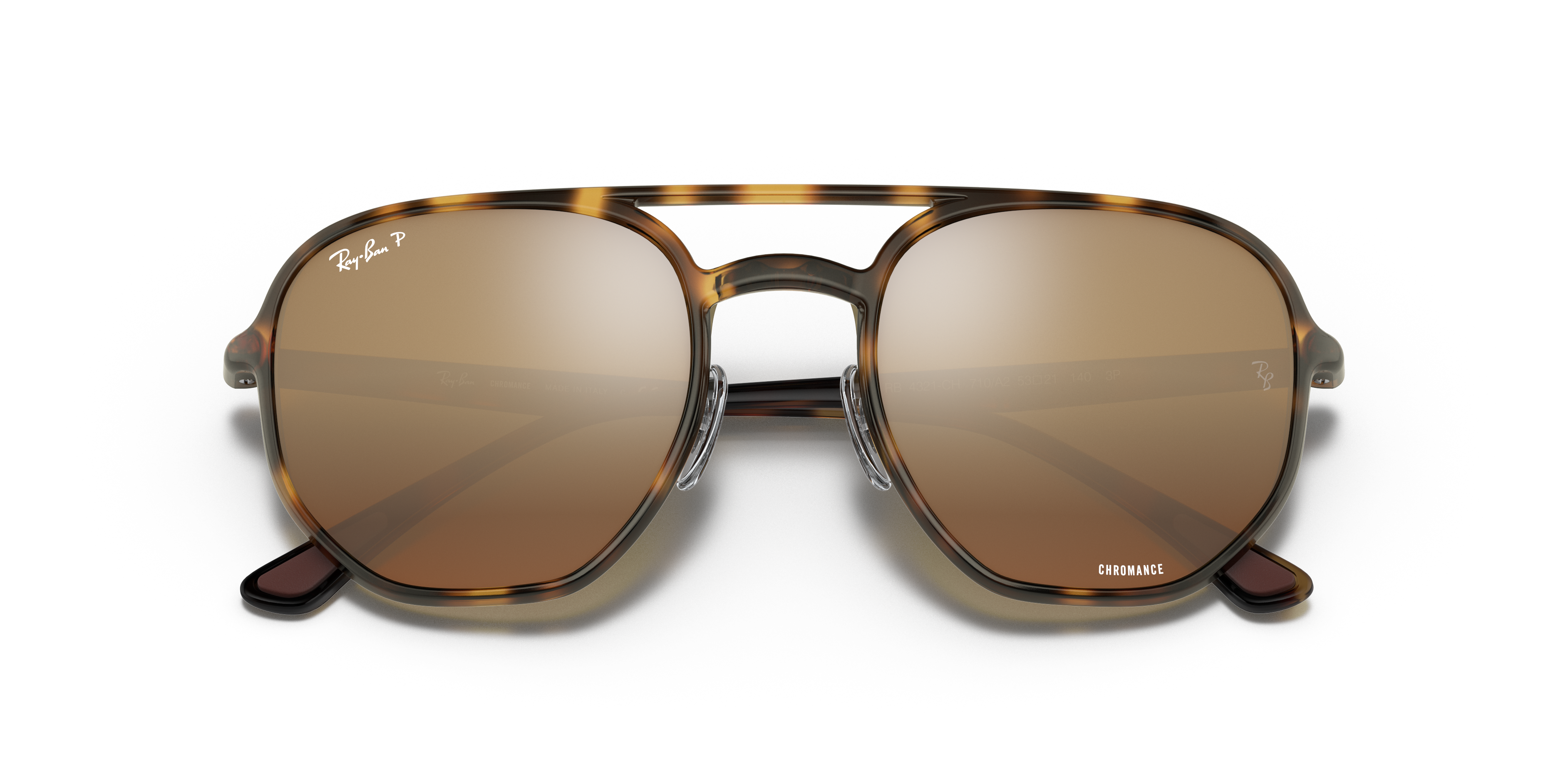 Ray-Ban RB4321CH CHROMANCE Tartarugato e Marrone - Occhiali da Sole  8056597123013 | Salmoiraghi e Viganò