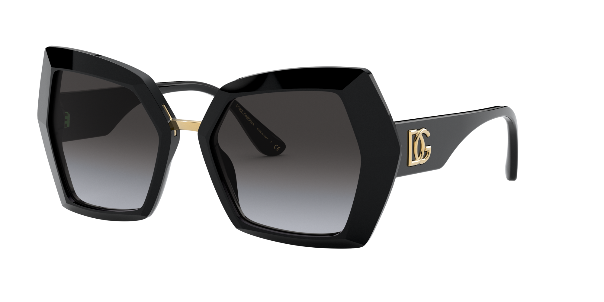 Dolce\u0026Gabbana DG4377 Nero e Grigio - Occhiali da Sole 8056597195300 |  Salmoiraghi e Viganò