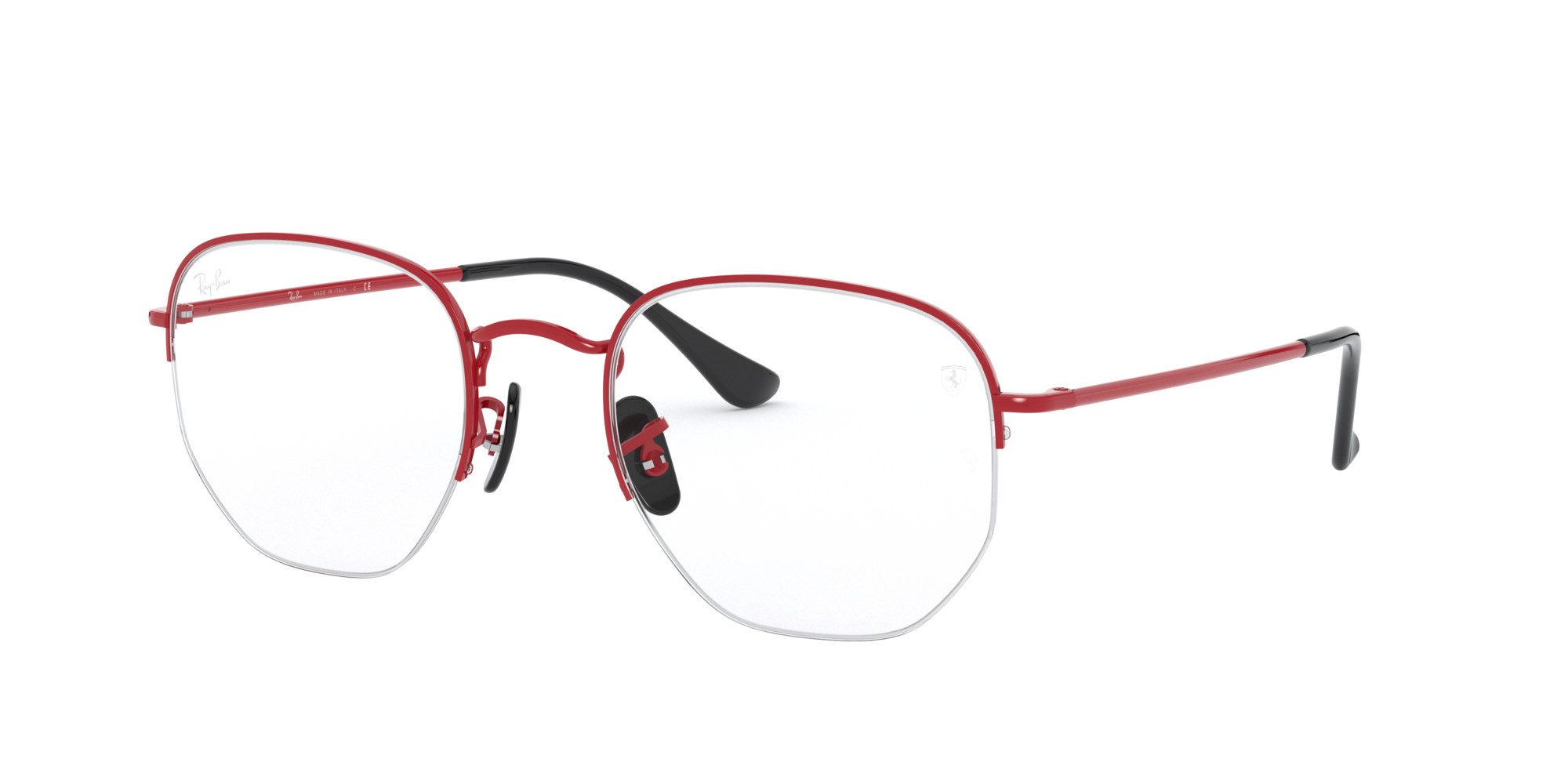 Ray-Ban RB6448M SCUDERIA FERRARI COLLECTION Rosso - Occhiali da Vista  8056597216913 | Salmoiraghi e Viganò
