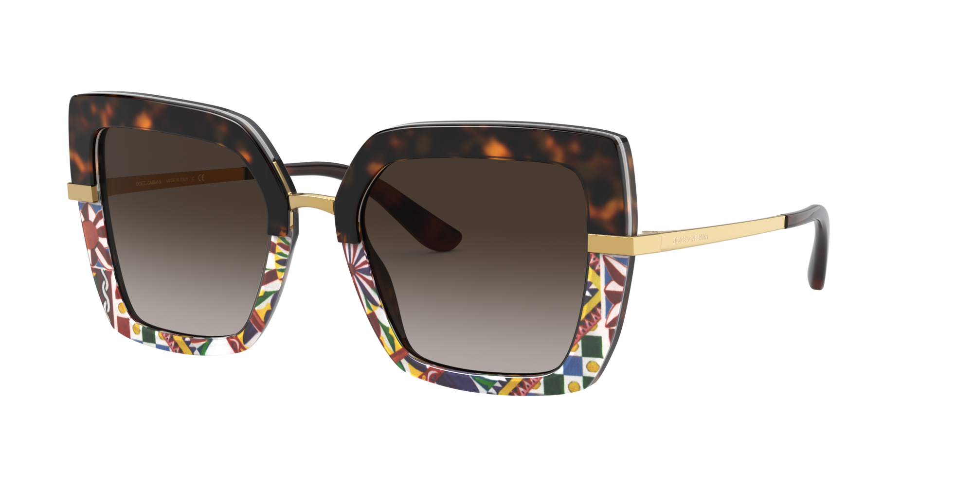 Dolce\u0026Gabbana DG4373 Tartarugato e Marrone - Occhiali da Sole 8056597237888  | Salmoiraghi e Viganò