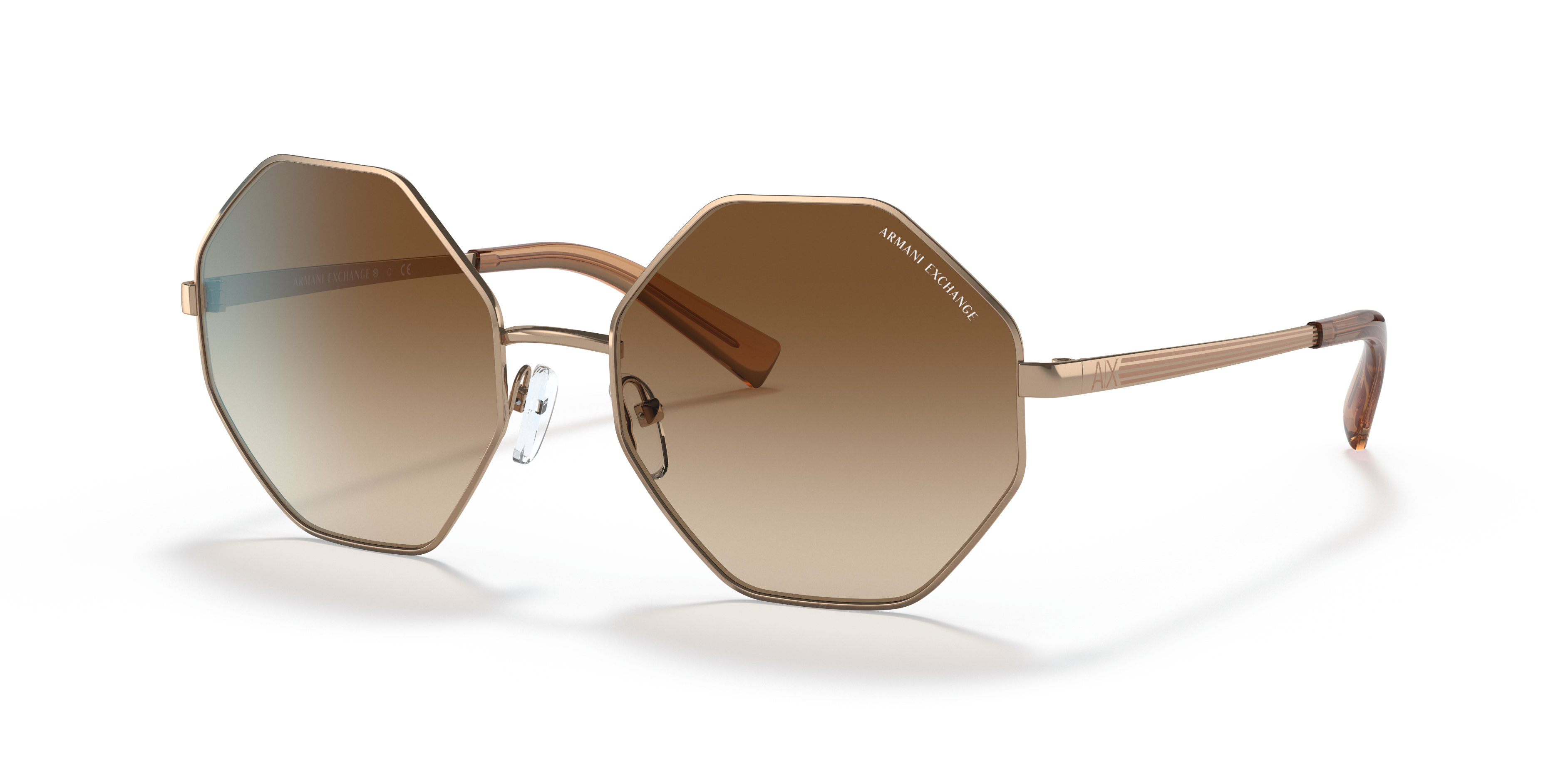 Armani Exchange AX2035S Oro e Marrone - Occhiali da Sole 8056597294010 |  Salmoiraghi e Viganò