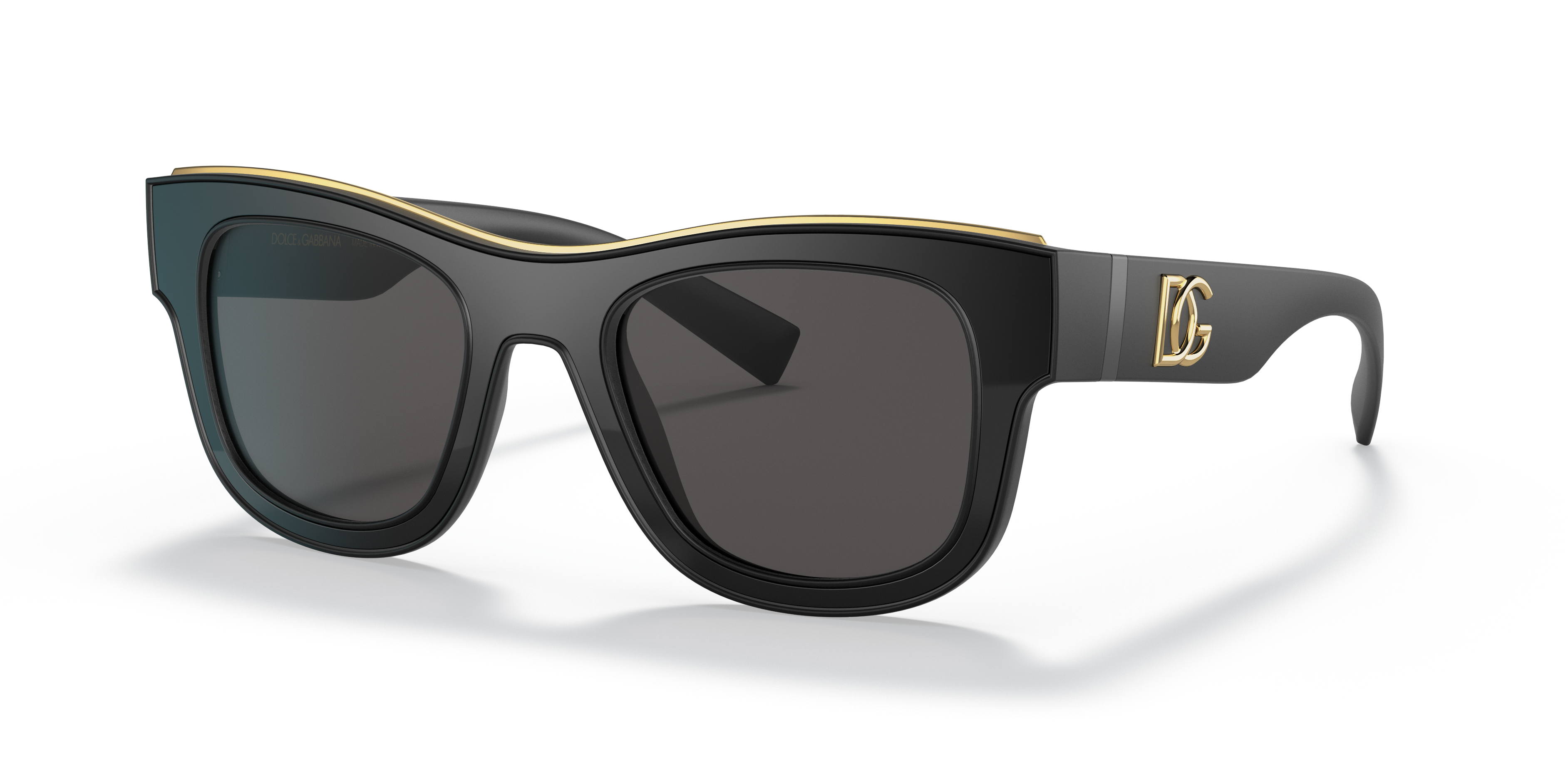 Dolce\u0026Gabbana DG6140 Nero e Grigio - Occhiali da Sole 8056597333313 | Salmoiraghi  e Viganò