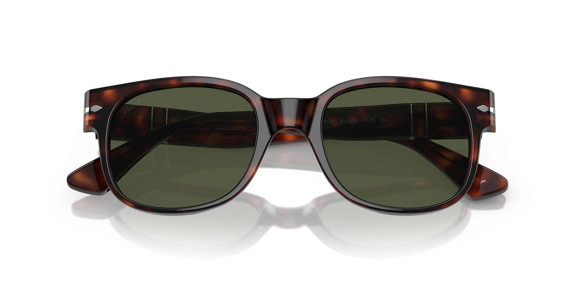 Persol PO3257S Tartarugato e Verde - Occhiali da Sole 8056597354844