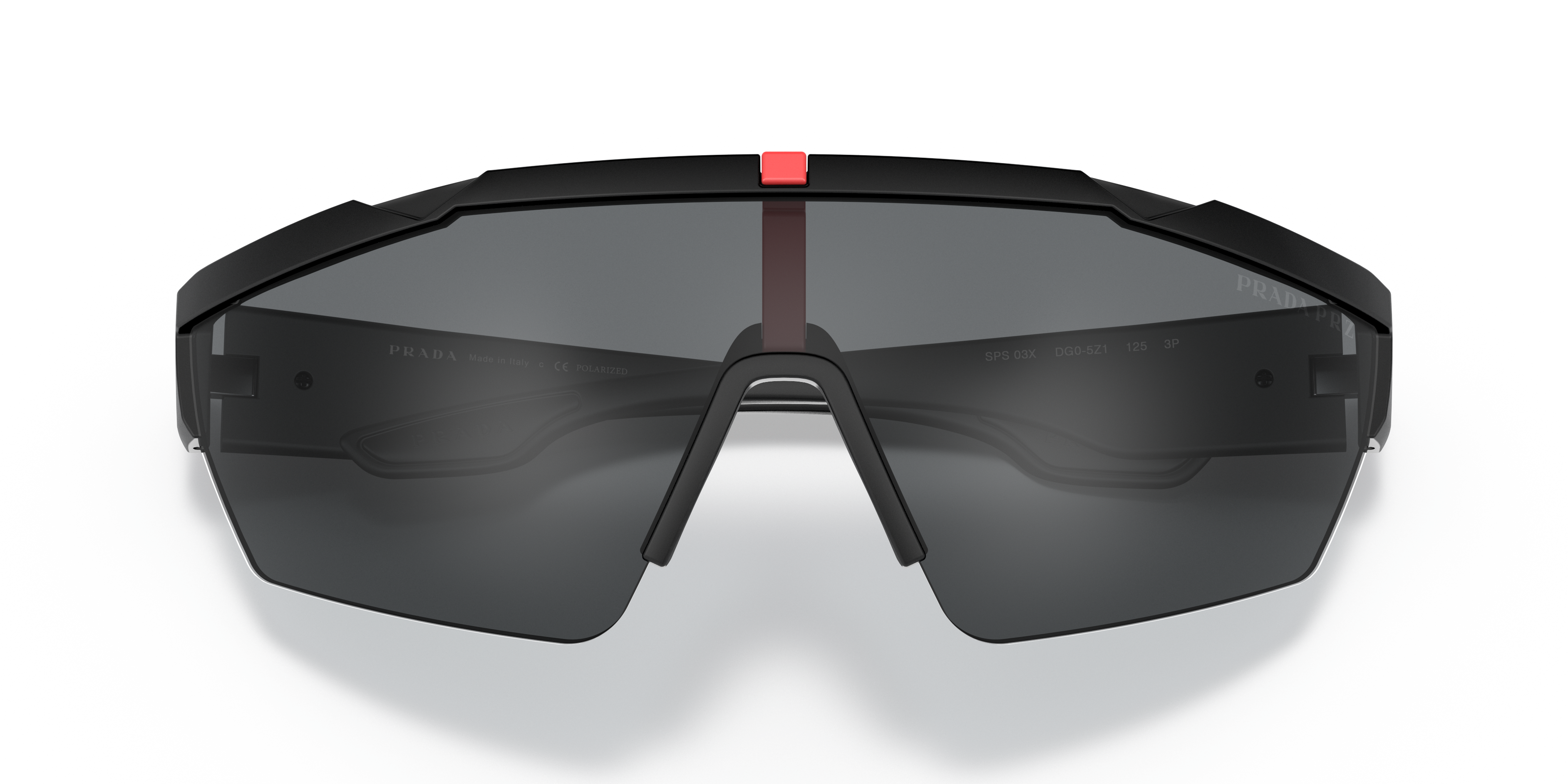 Prada Linea Rossa PS 03XS Nero e Grigio - Occhiali da Sole 8056597381123 |  Salmoiraghi e Viganò