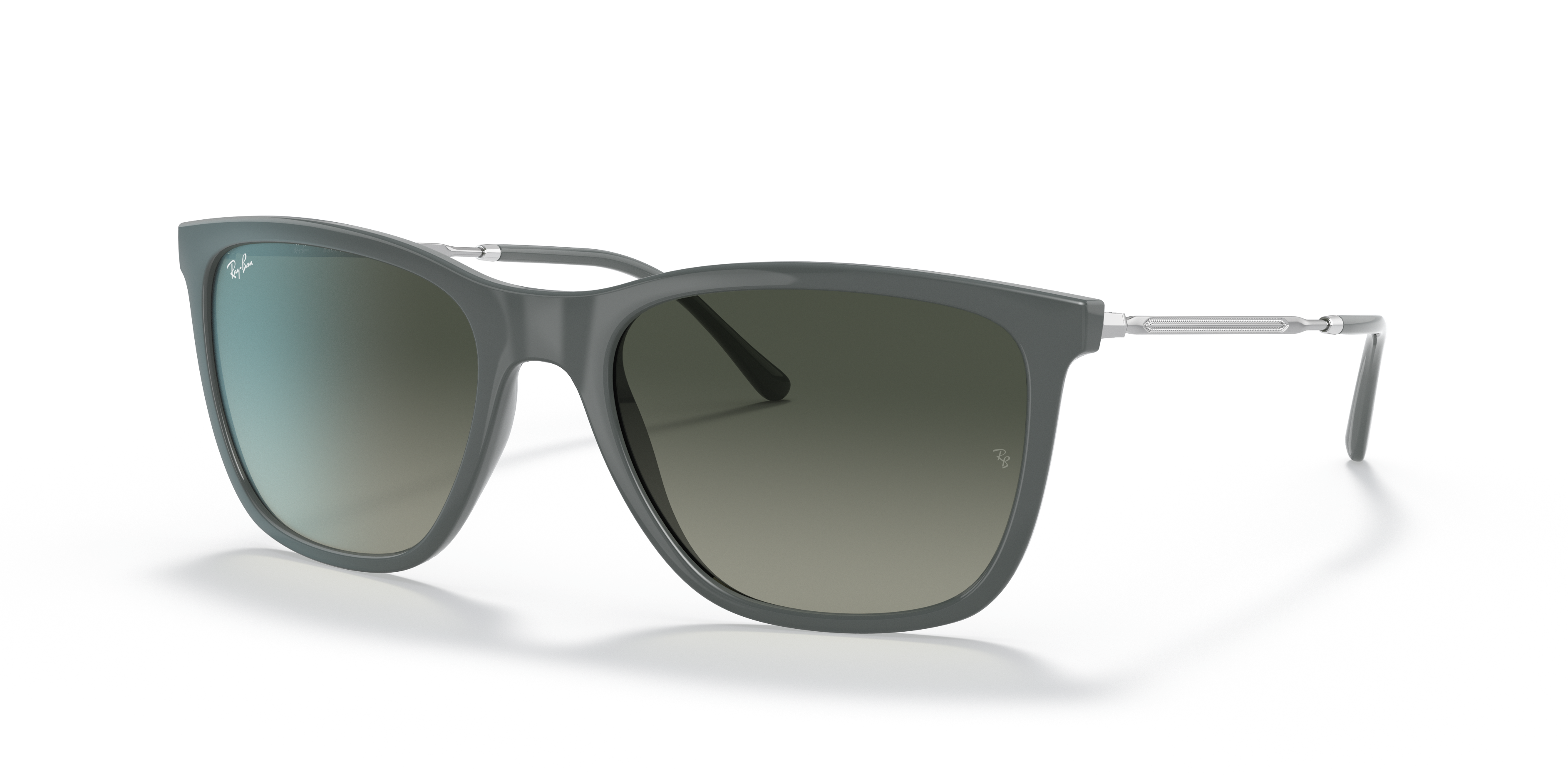 Ray-Ban RB4344 Grigio e Grigio - Occhiali da Sole 8056597432276 |  Salmoiraghi e Viganò