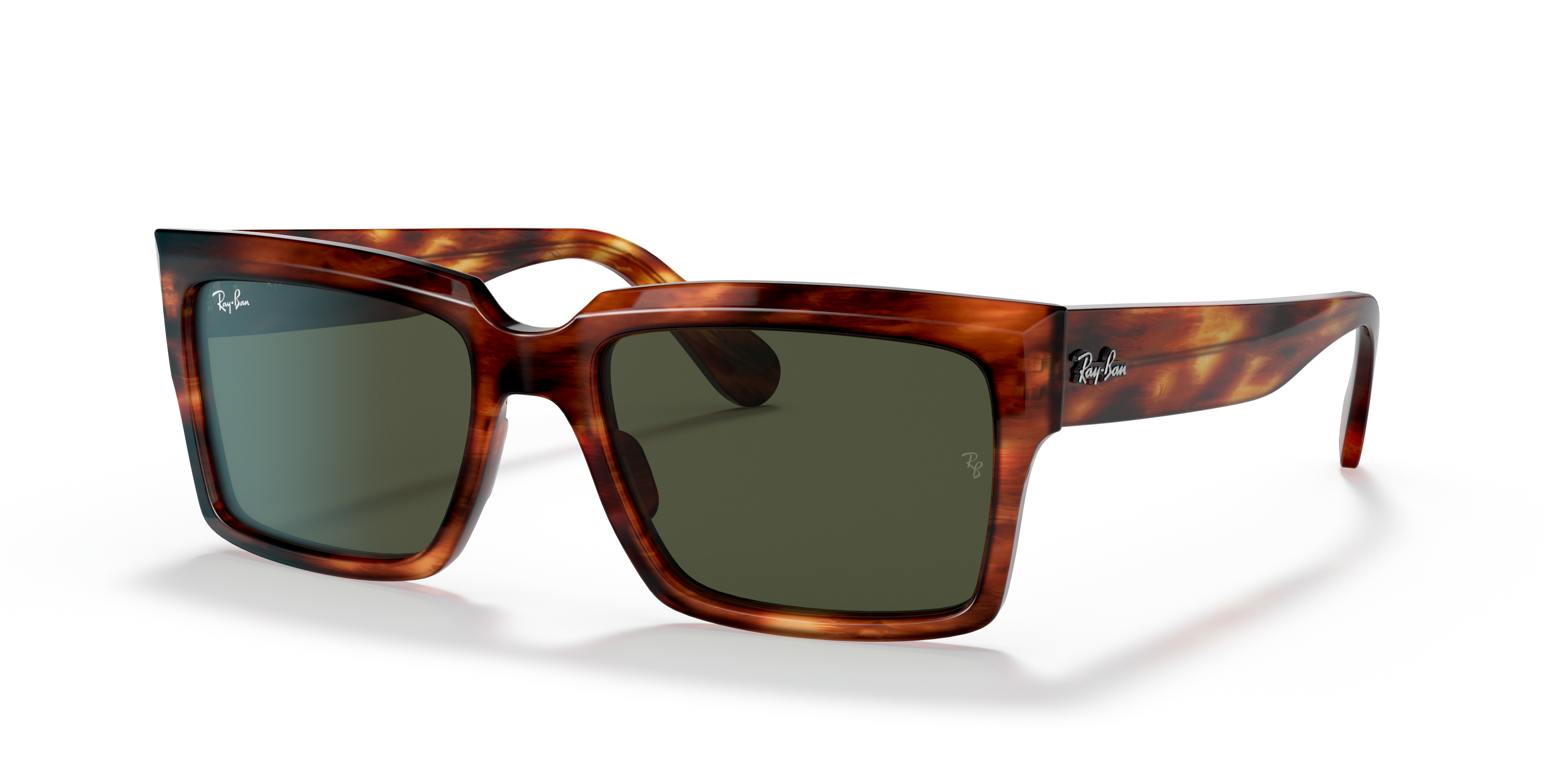 Ray-Ban RB2191 Inverness Tartarugato e Verde - Occhiali da Sole  8056597435819 | Salmoiraghi e Viganò