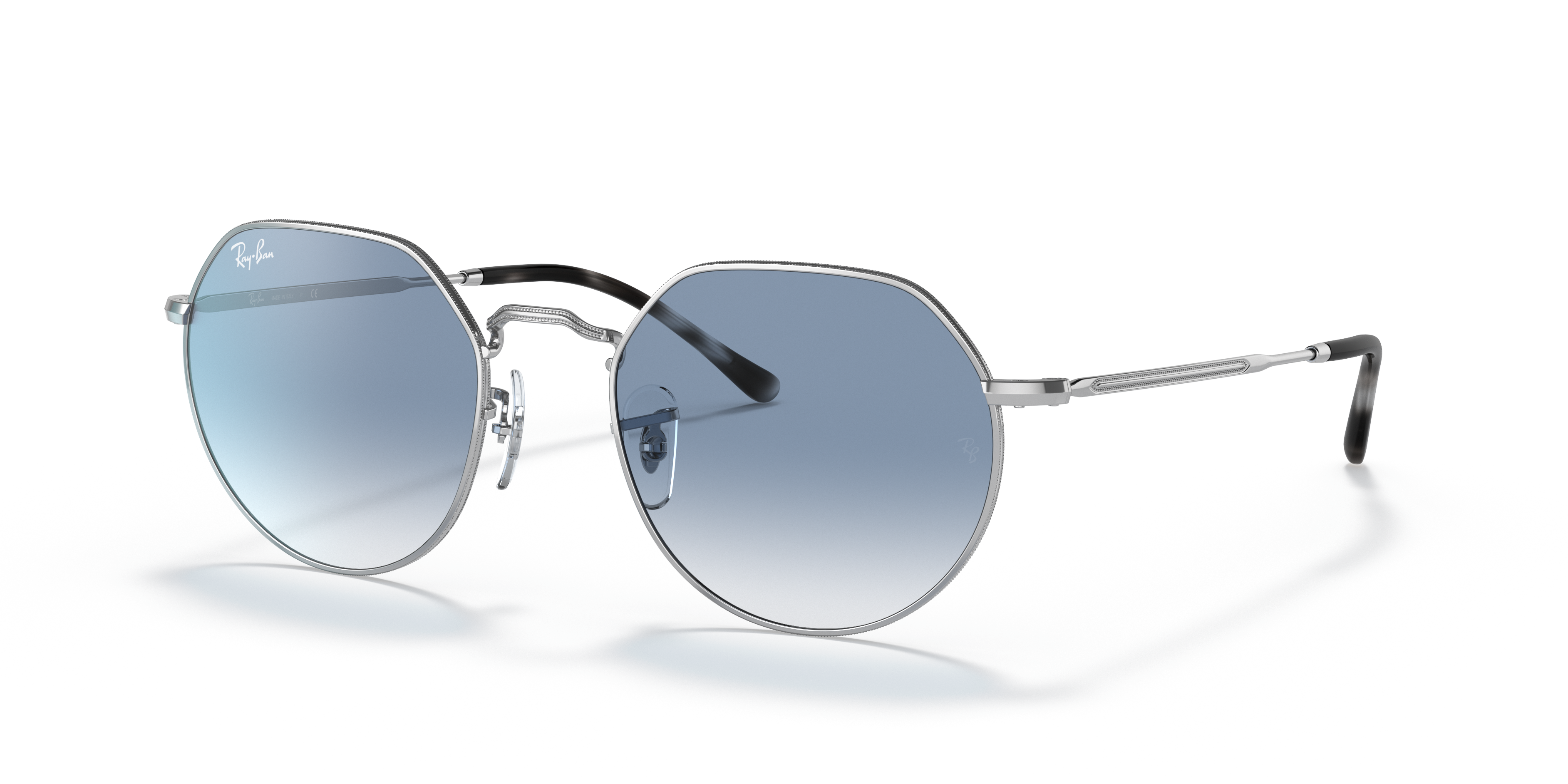 Ray-Ban RB3565 JACK Argento e Blu - Occhiali da Sole 8056597445160 | Salmoiraghi  e Viganò