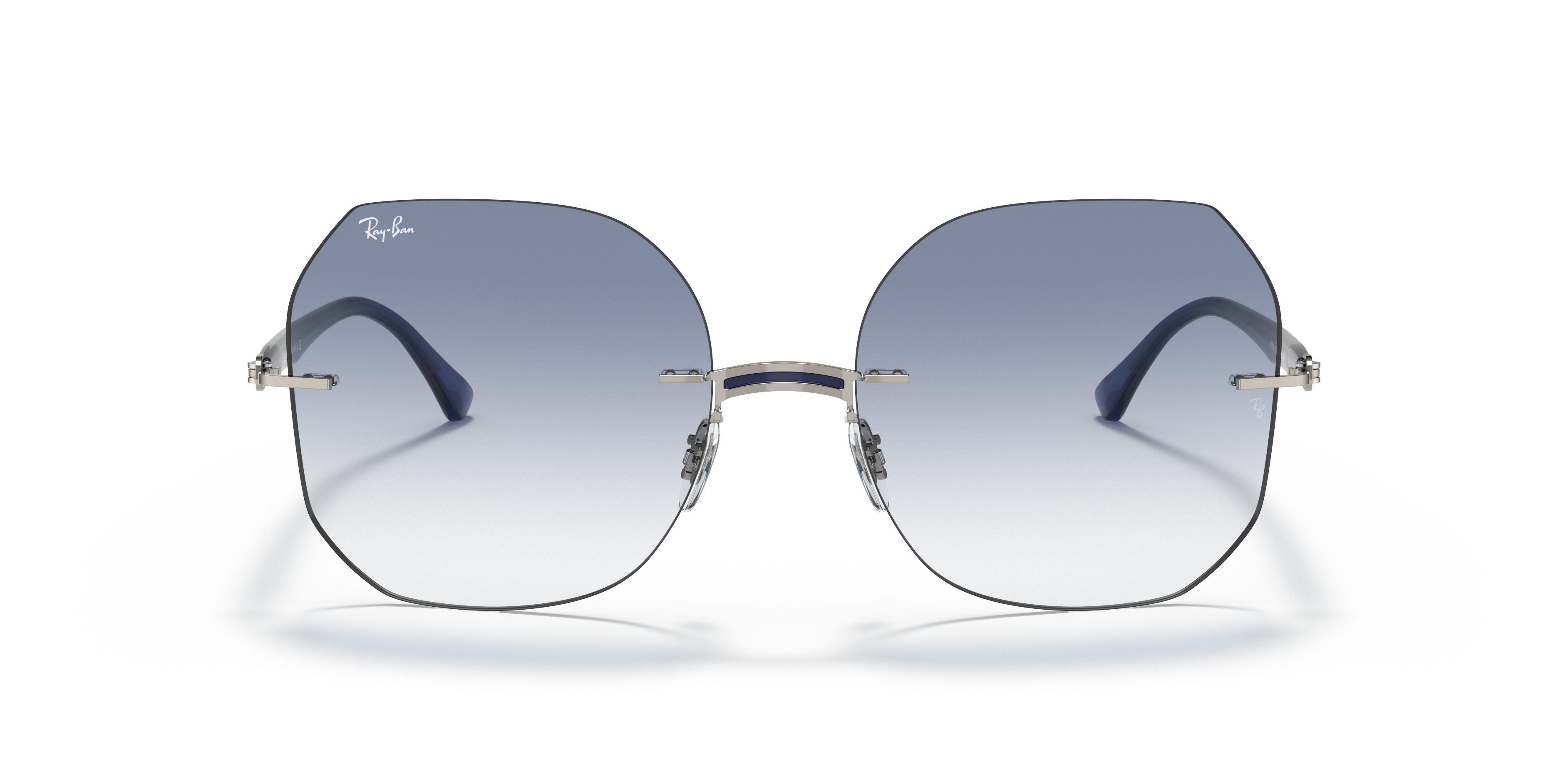 Ray-Ban RB8067 TITANIUM Argento e Blu - Occhiali da Sole 8056597460538 |  Salmoiraghi e Viganò