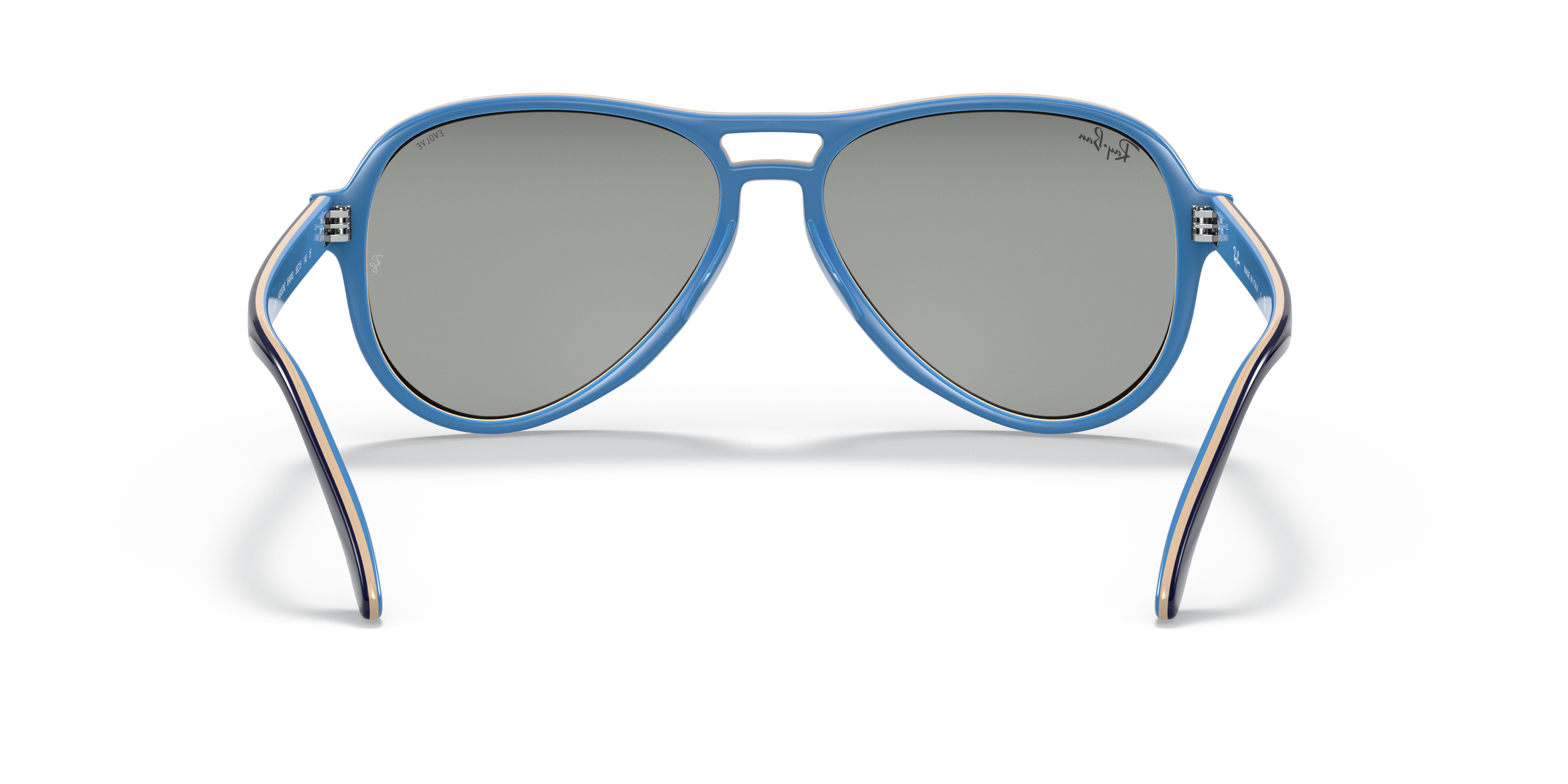Ray-Ban RB4355 VAGABOND MIRROR EVOLVE Blu e Grigio - Occhiali da Sole  8056597460705 | Salmoiraghi e Viganò