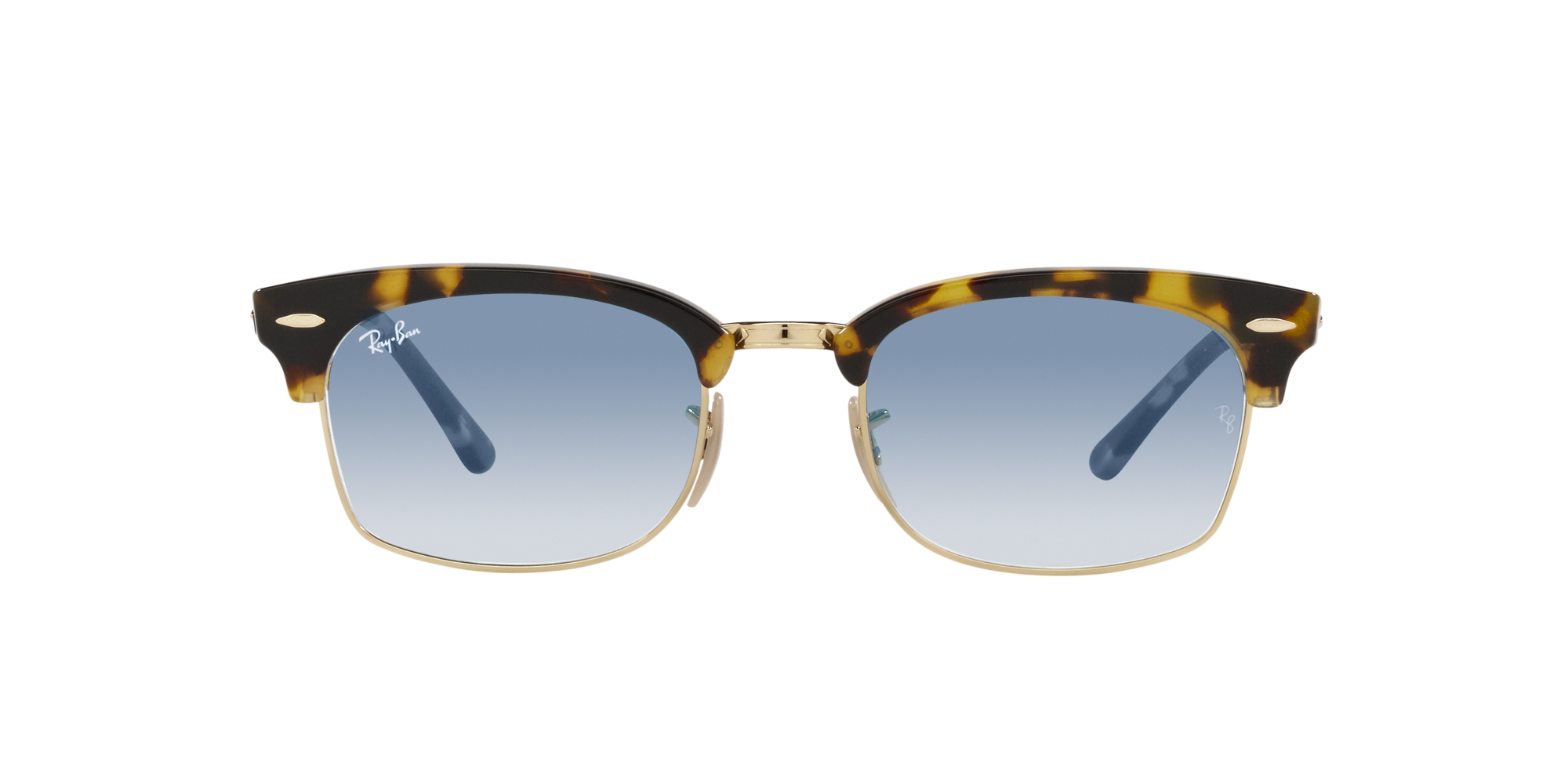 Ray-Ban 0RB3916 130431 Unisex Sunglasses Clubmaster Mock Tortoise |  Occhiali da sole | fashionette