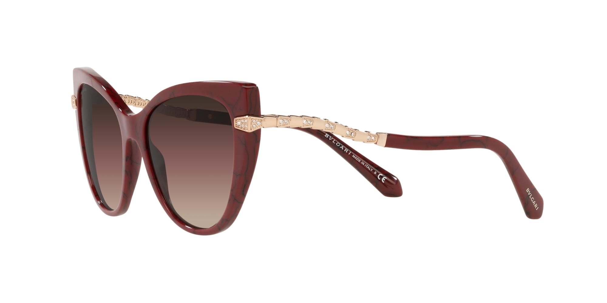 Bvlgari BV8236B Rosso e Marrone - Occhiali da Sole 8056597498166 |  Salmoiraghi e Viganò