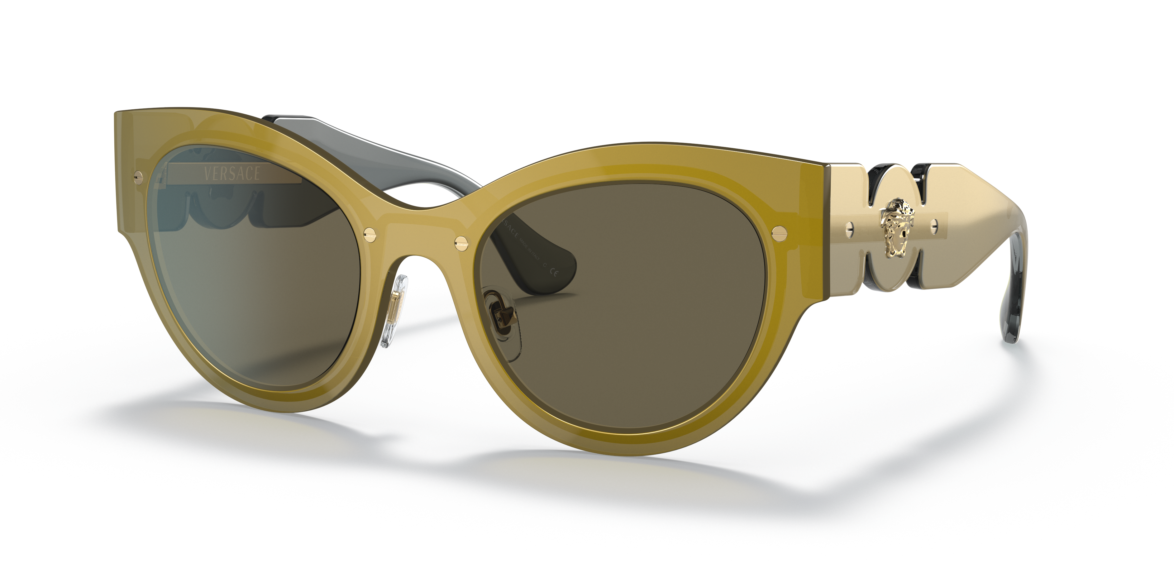 Versace VE2234 Marrone e Marrone - Occhiali da Sole 8056597539555 |  Salmoiraghi e Viganò