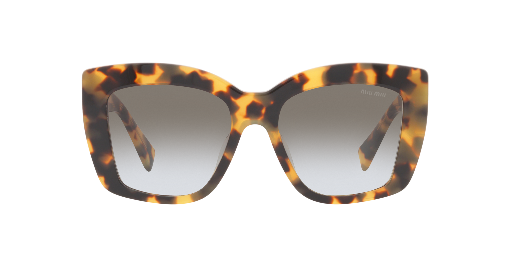 Miu Miu MU 04WS Tartarugato e Grigio - Occhiali da Sole 8056597540636 |  Salmoiraghi e Viganò