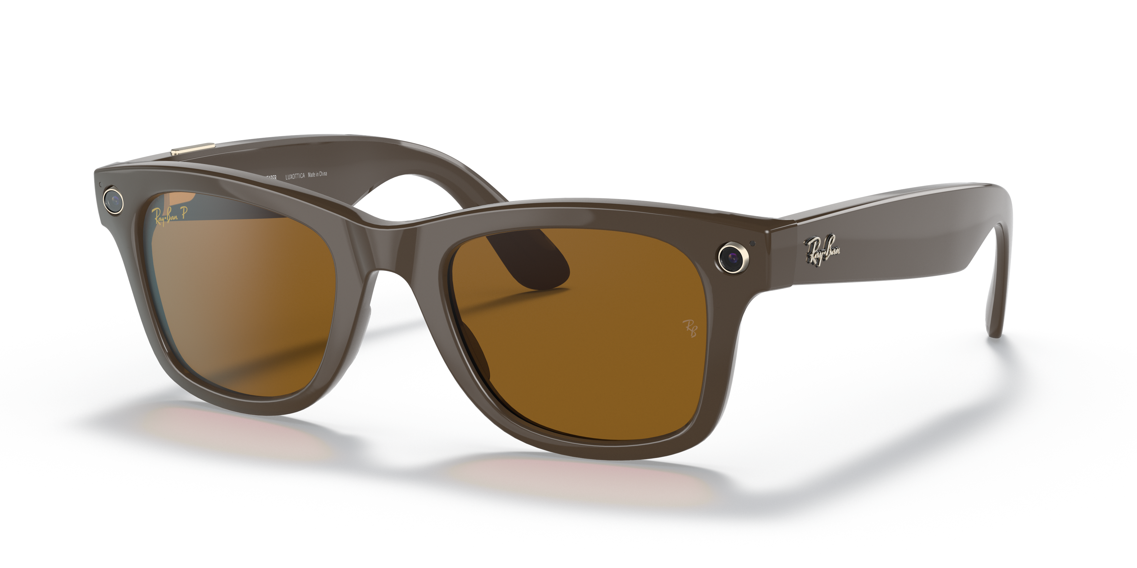 Ray-Ban RW4002 RAY-BAN STORIES | WAYFARER Marrone e Marrone - 8056597684262  | Salmoiraghi e Viganò