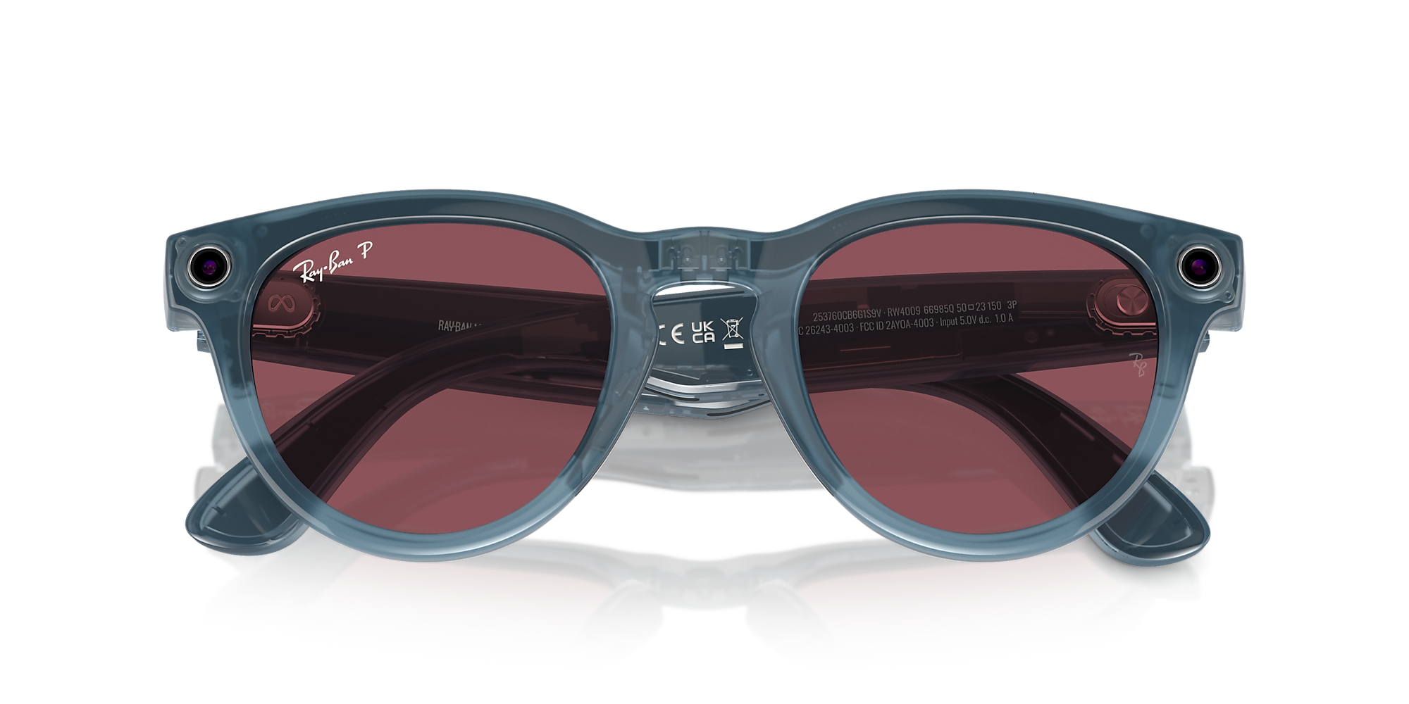 Ray Ban RW4009 RAY BAN META HEADLINER Blu e Rosso