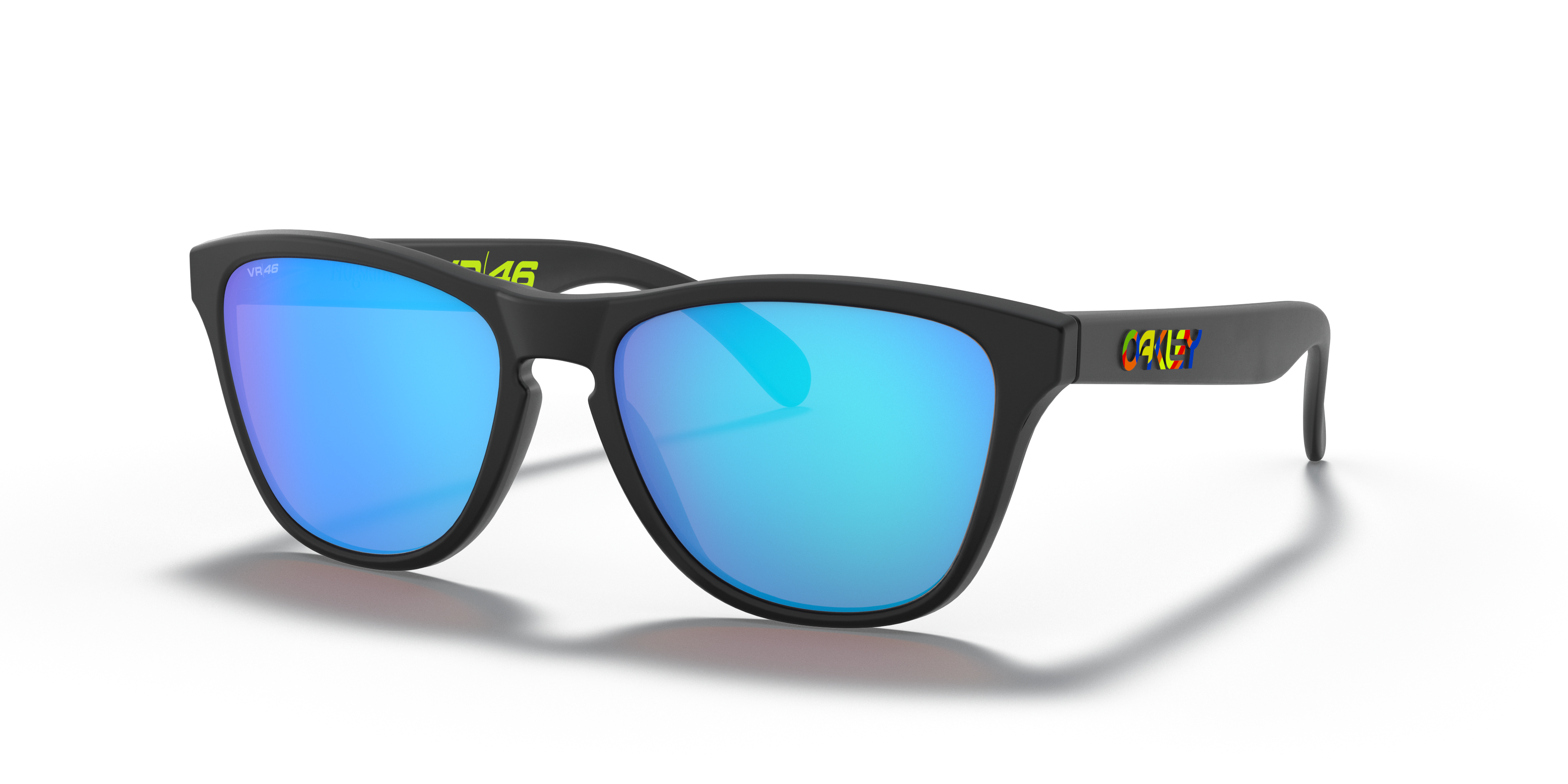 Oakley OJ9006 Frogskins™ XS (Youth Fit) Valentino Rossi Signature Series  Nero e Blu - Occhiali da Sole 888392425713 | Salmoiraghi e Viganò