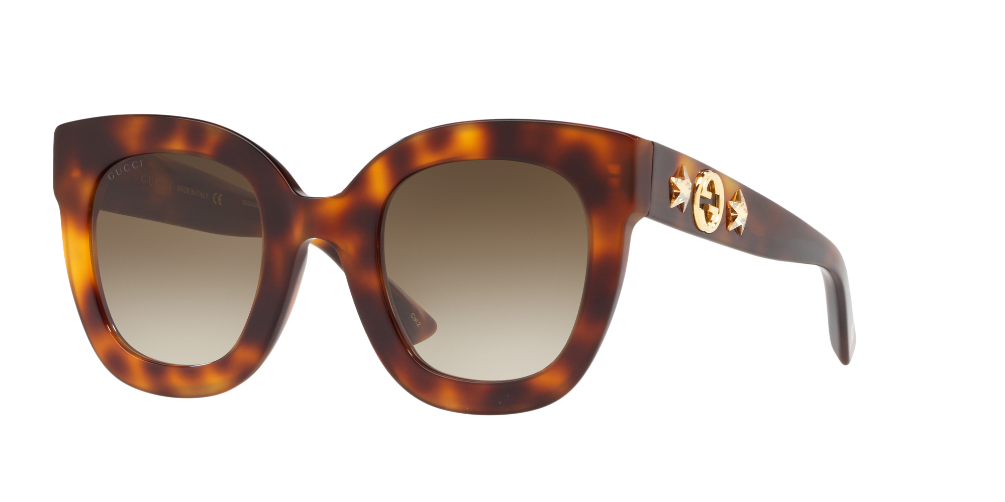 Gucci GG0208S Tartarugato e Marrone - Occhiali da Sole 889652091280 |  Salmoiraghi e Viganò
