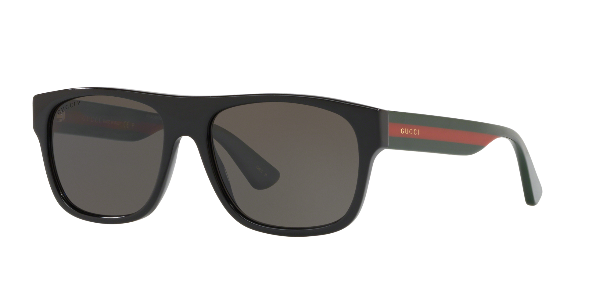 Gucci GG0341S Nero e Grigio - Occhiali da Sole 889652155623 | Salmoiraghi e  Viganò