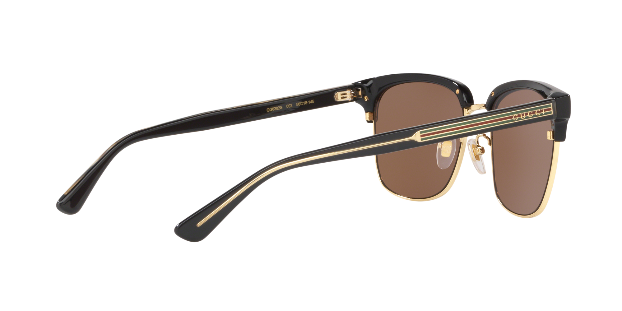 Gucci GG0382S Nero e Marrone - Occhiali da Sole 889652176840 | Salmoiraghi  e Viganò