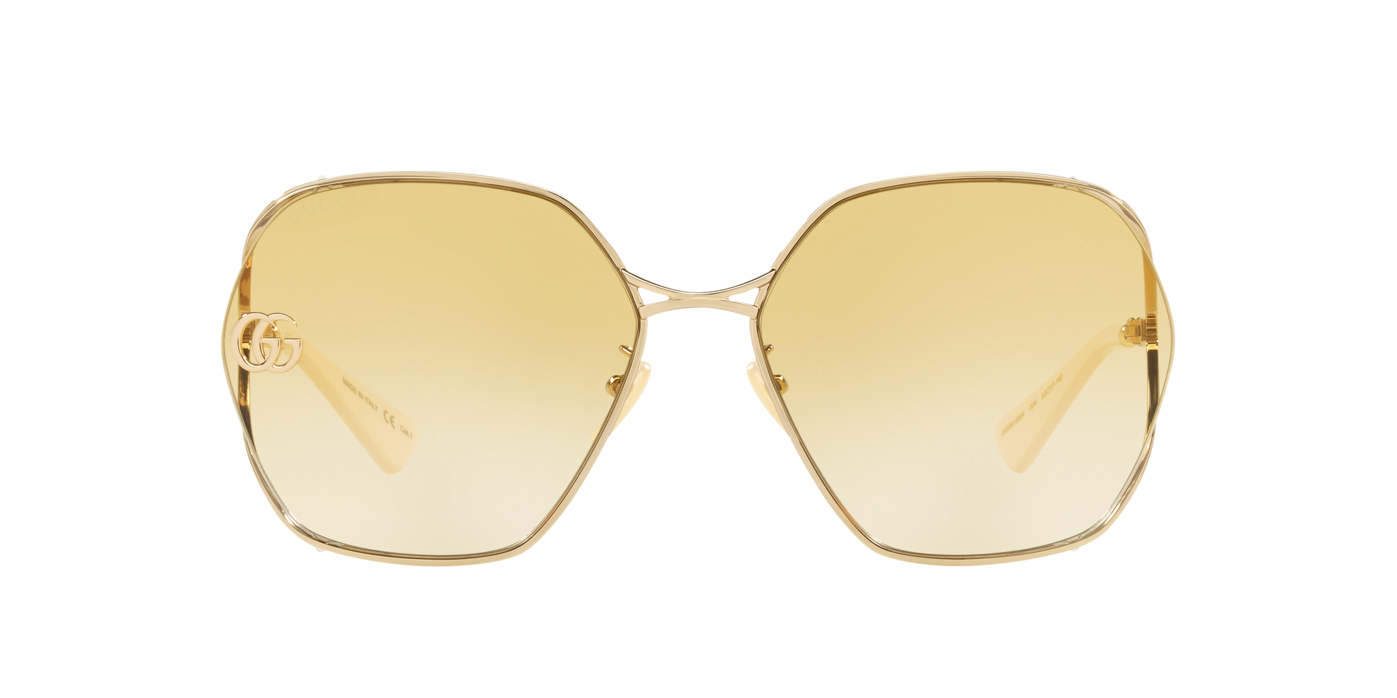 Gucci GG0818SA Oro e Giallo - Occhiali da Sole 889652309439 | Salmoiraghi e  Viganò