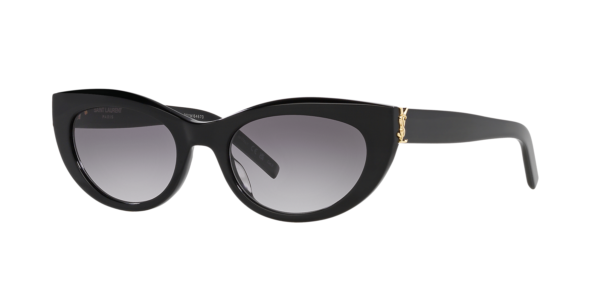 Saint Laurent SL M115 Nero e Grigio - Occhiali da Sole 889652421193 |  Salmoiraghi e Viganò